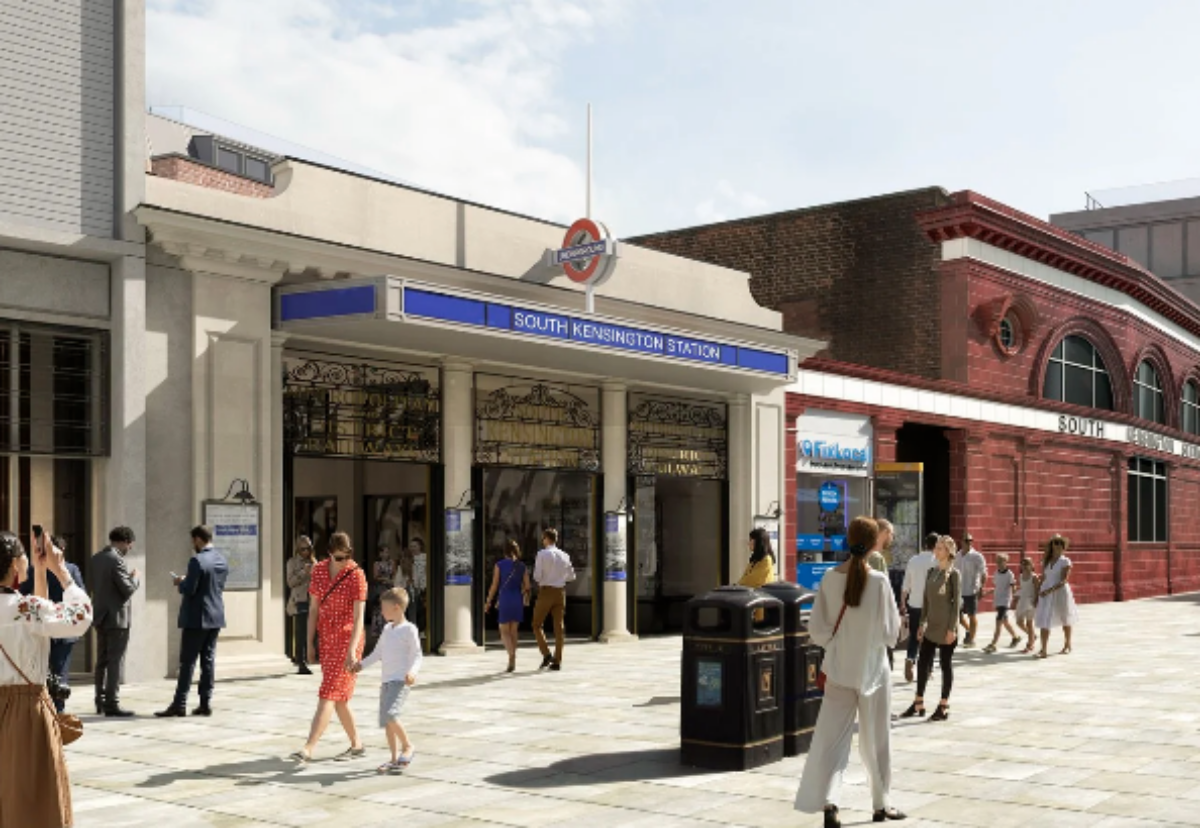 Redevelopment and upgrade of South Kensington Underground station is being undertaken by TfL and developer Native Land