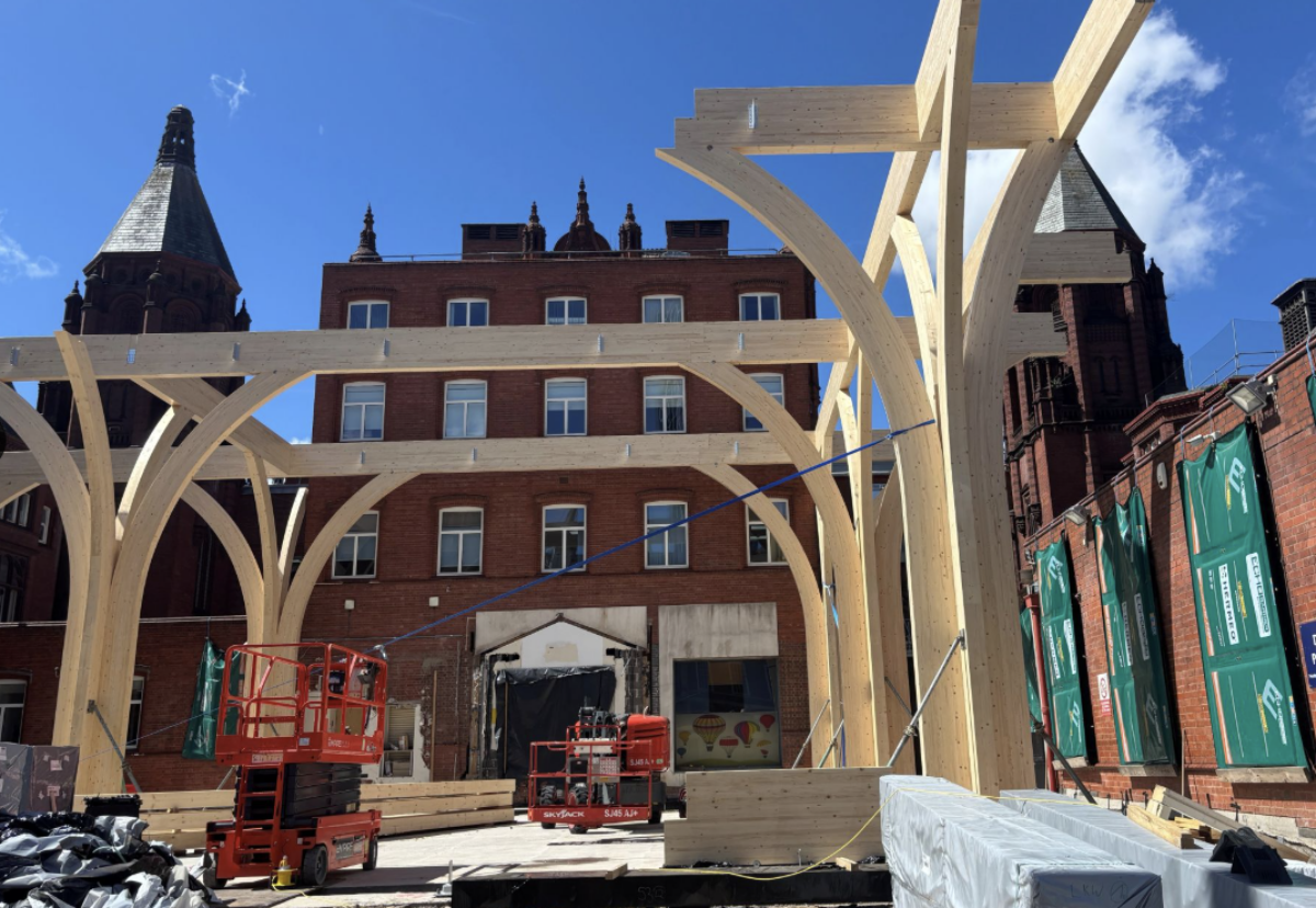 BSN Group is building a new front entrance at the Birmingham Children's Hospital