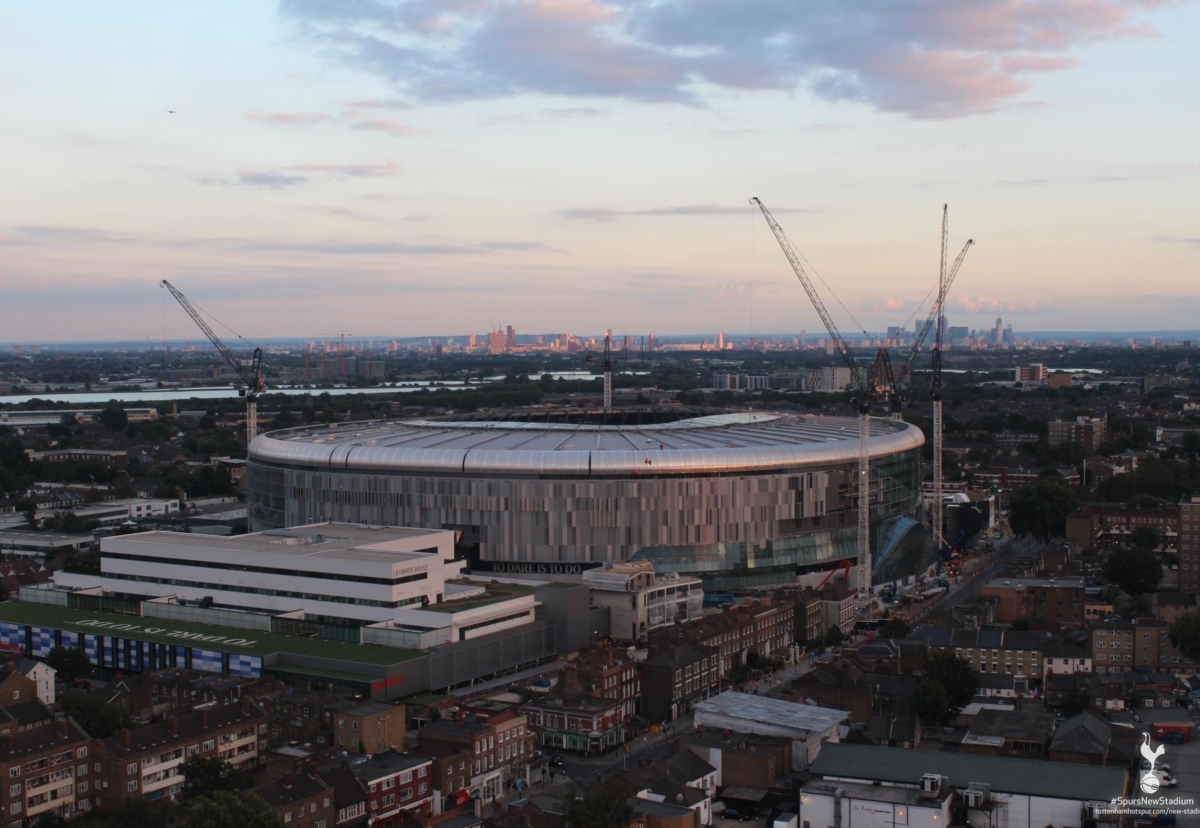Spurs are still coy about a firm opening date