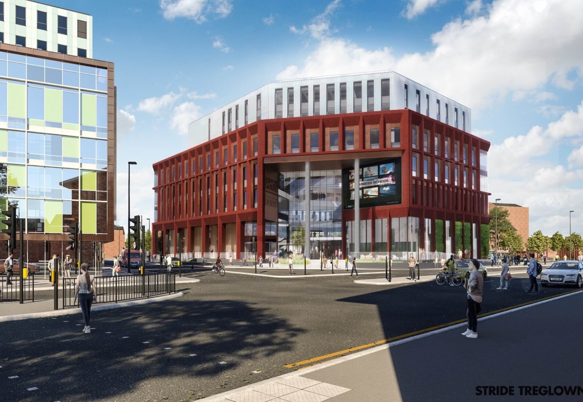 Architect Stride Treglown designed the new business school project
