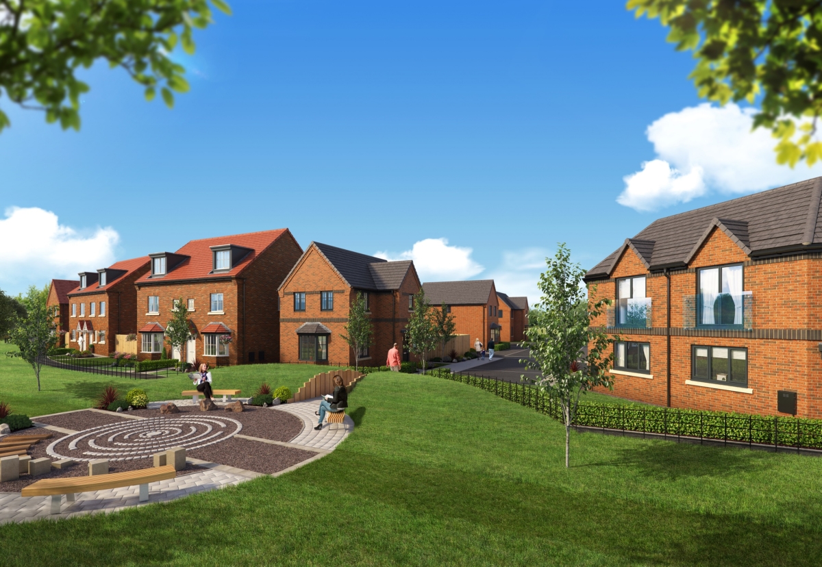 Planned Woodford Grange scheme