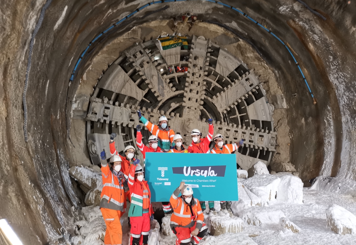 Tunnelling milestone as four-fifths of drive now complete