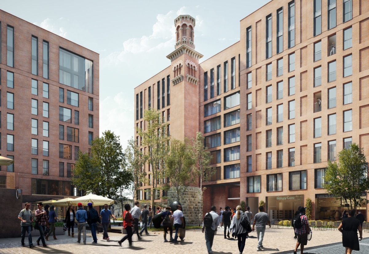 Historic Tower Works redevelopment to restart with two new residential buildings