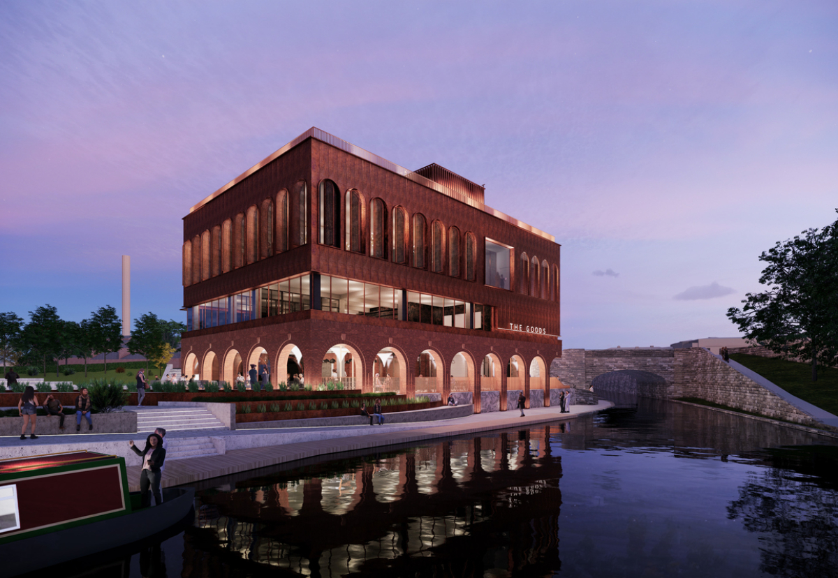 The Canal Turn project has been designed by architecture practice Jestico + Whiles