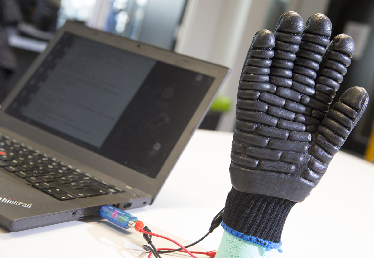 The glove prototype