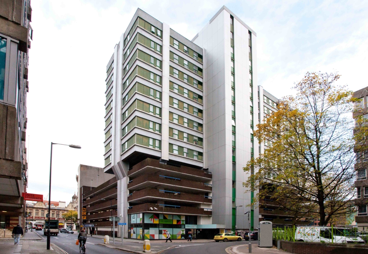 Waverley House, one of six Unite buildings where ACM cladding has been replaced