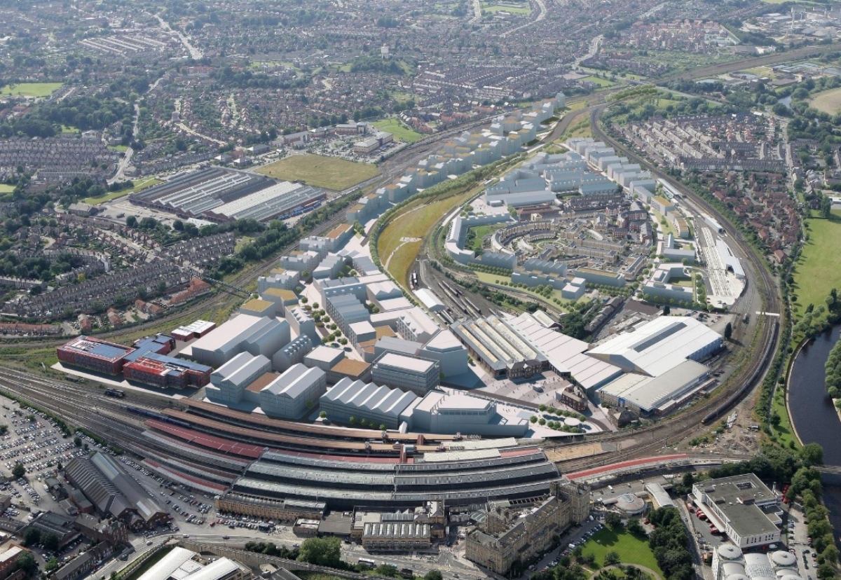 York Central is being brought forward by the York Central Partnership, a collaboration between the City of York Council, Network Rail, the National Railway Museum and Homes England.