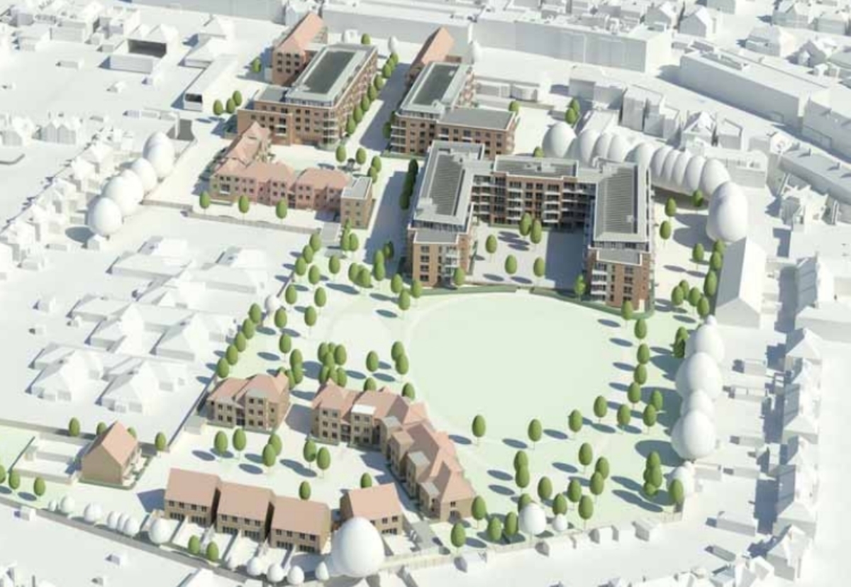 Town centre scheme will be built out over four years