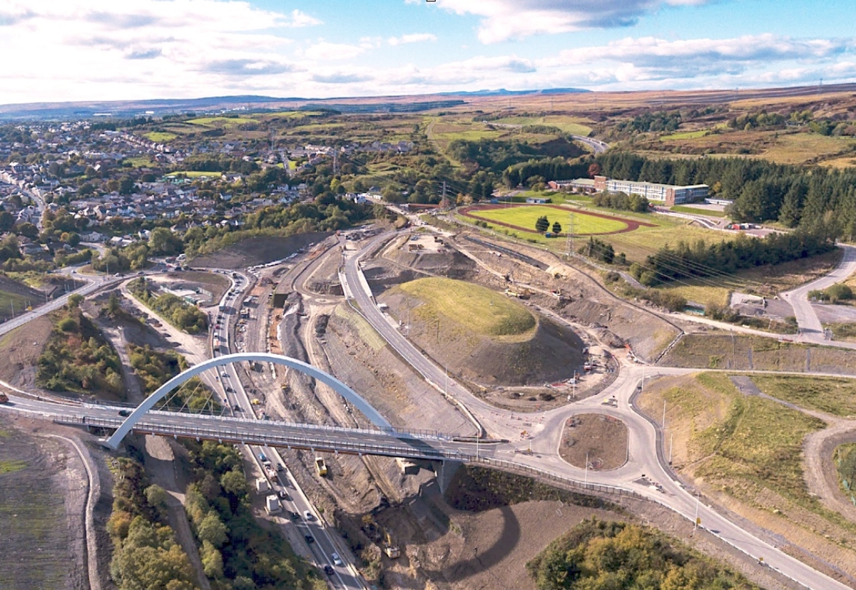 Costain contract involves seven bridges and 12.5km of retaining walls