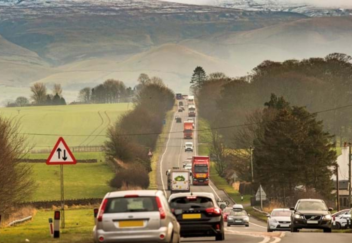 18 miles of A66 single carriageway will be dualled