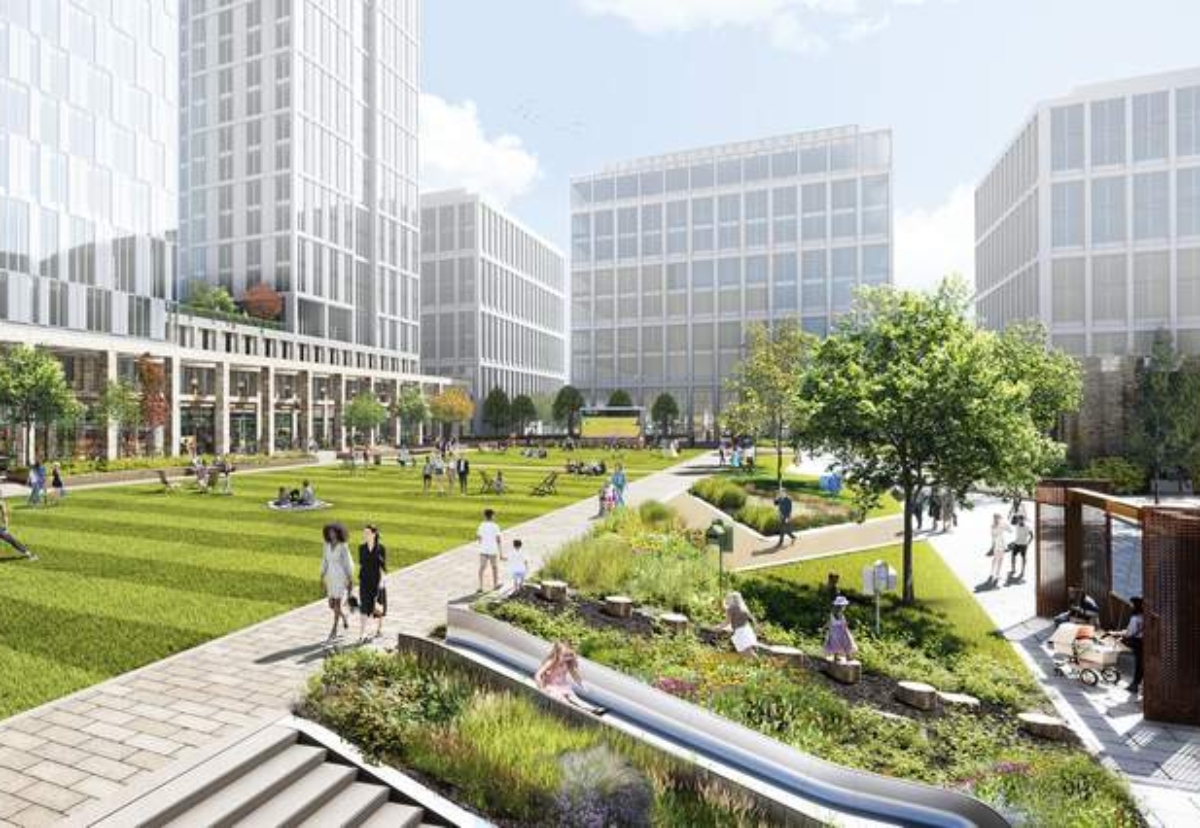 Planned City One neighbourhood at South Bank regeneration site