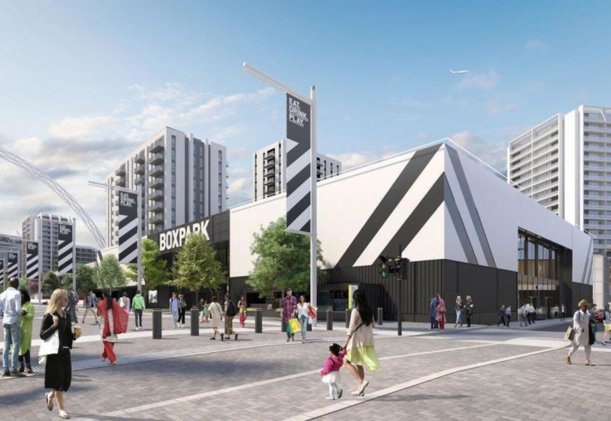 Boxpark Wembley new 'pop-up mall' will be the biggest in London