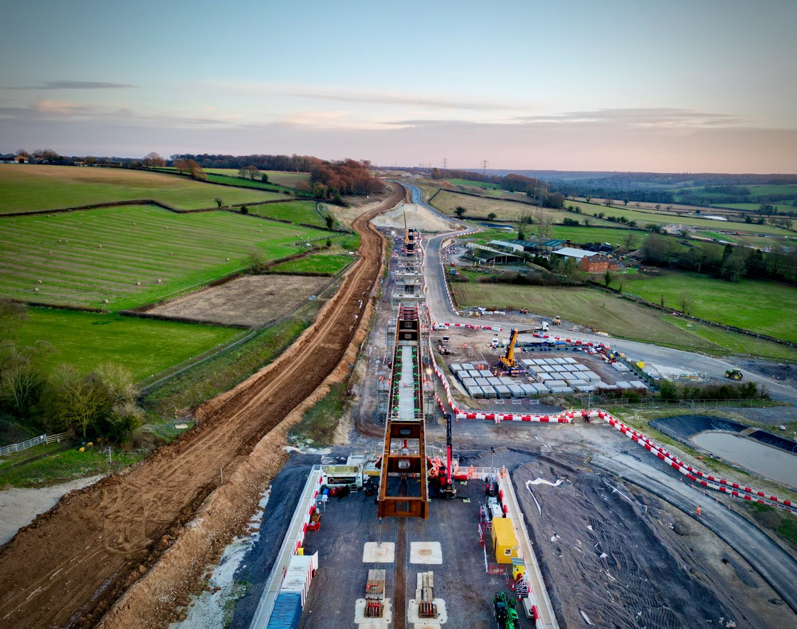 Work starts on epic year-long HS2 viaduct deck slide