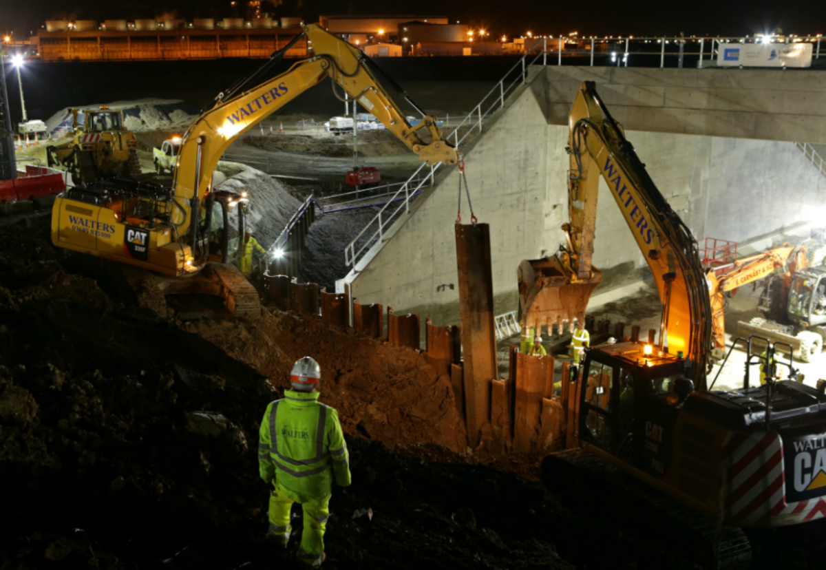 Costain is due to finish the job next March