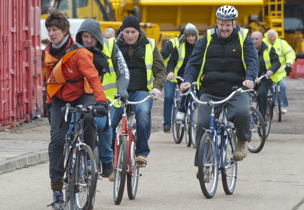 Materials suppliers have been sending drivers on cyclist awareness courses