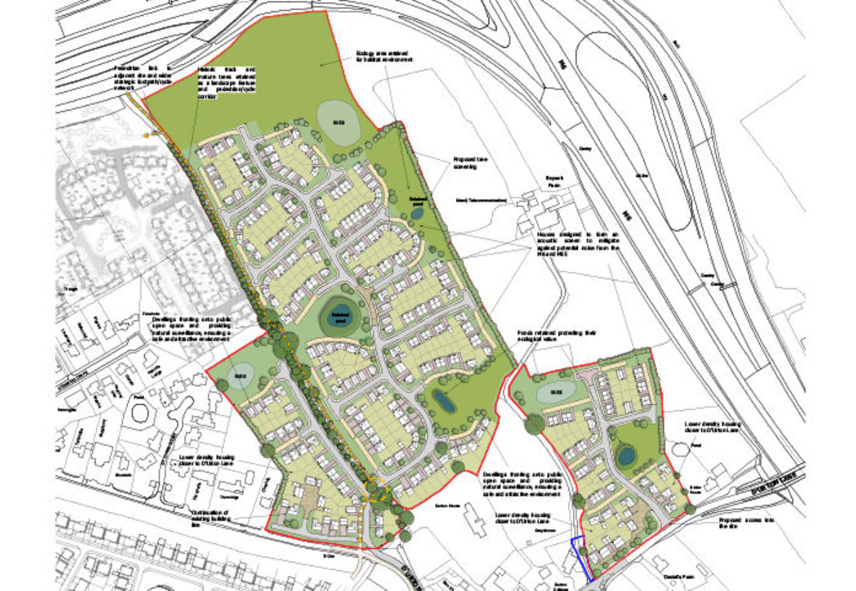 D’Urton Lane scheme in the Fulwood area of Preston