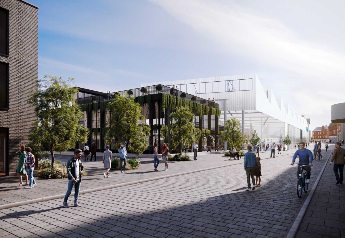 Proposals for new market and multimedia centre