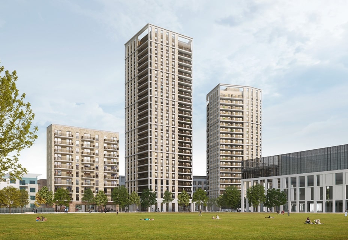 New blocks of flats follow earlier leisure centre and school projects delivered by Morgan Sindall