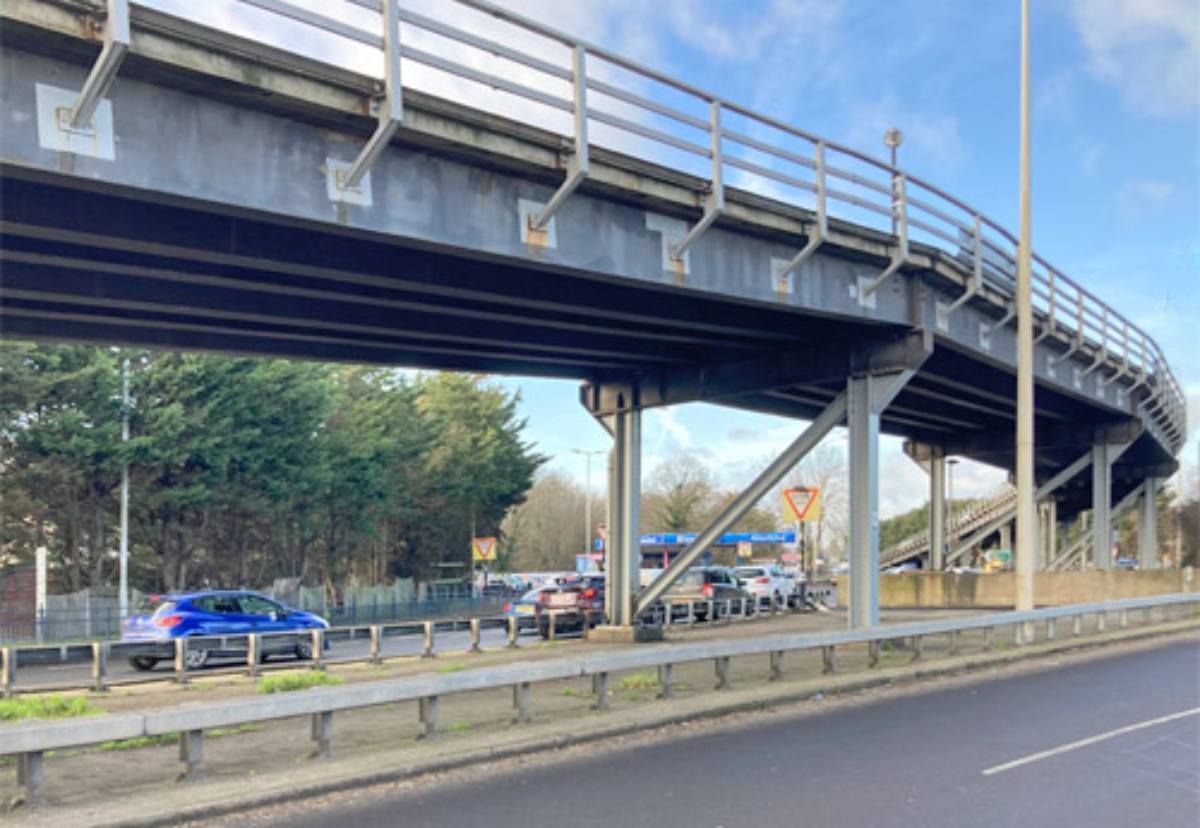 Gallows Corner flyover will be completely replaced using existing foundations