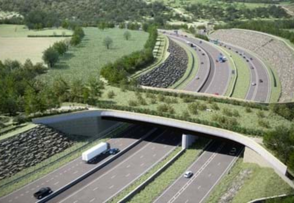 Plan for the Gloucestershire Way crossing