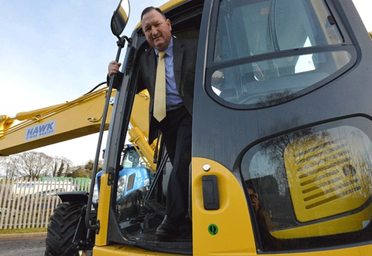 Mike Hawkins, chief executive of Hawk, prepares to expand  £70m turnover business
