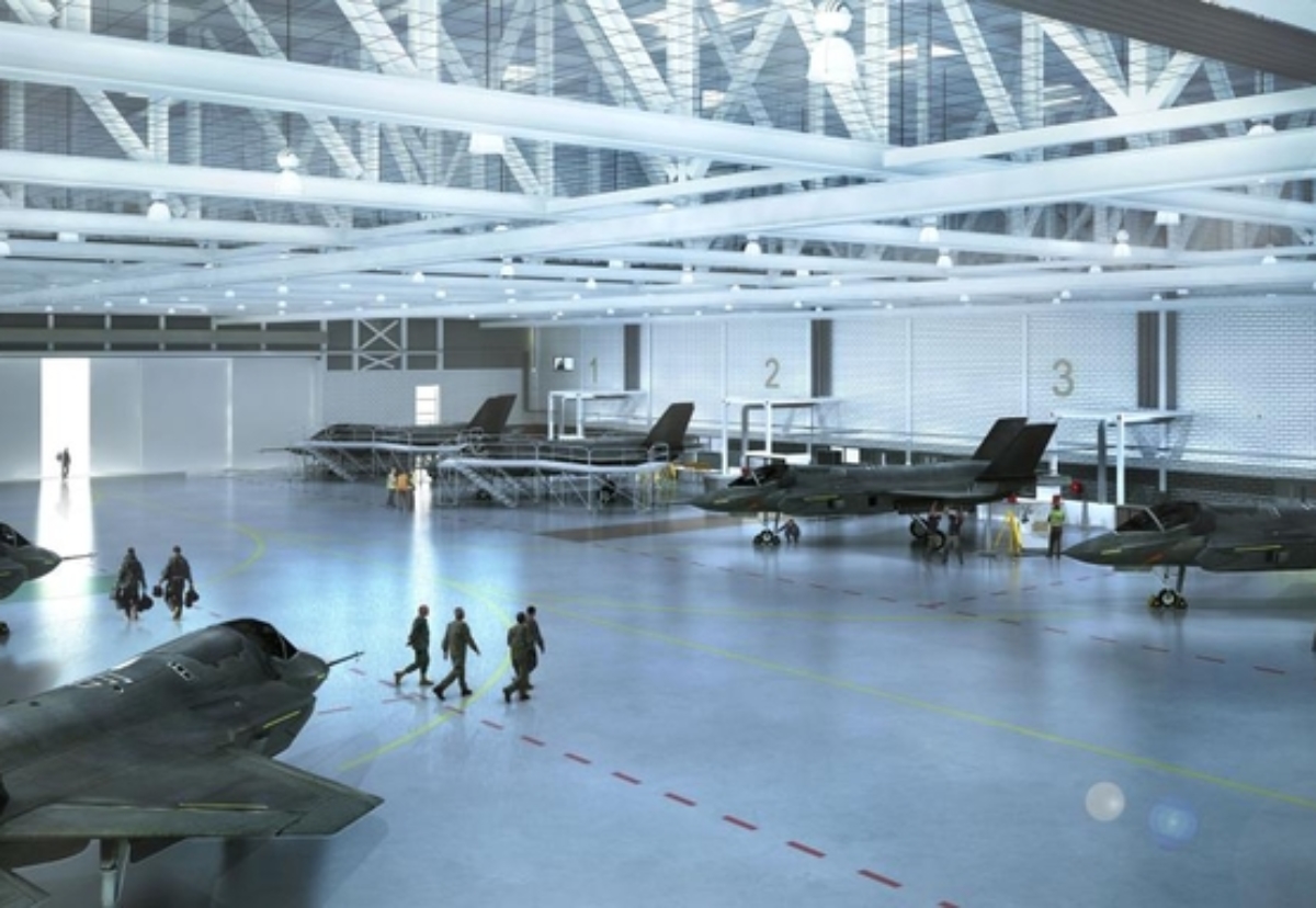 New hangar to be built for F-35 Lightning jets coming to the UK