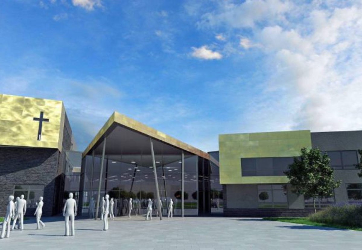 News St Benedict's and Mayfield schools will be linked by a common sports and dining facility
