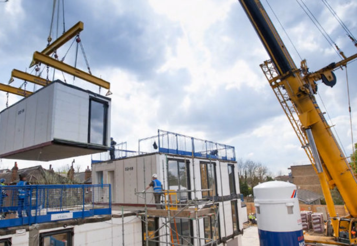 Five big players and 18 SMEs to deliver Government's modular construction programme across big spending departments (pic: courtesy of Vision Modular Systems)
