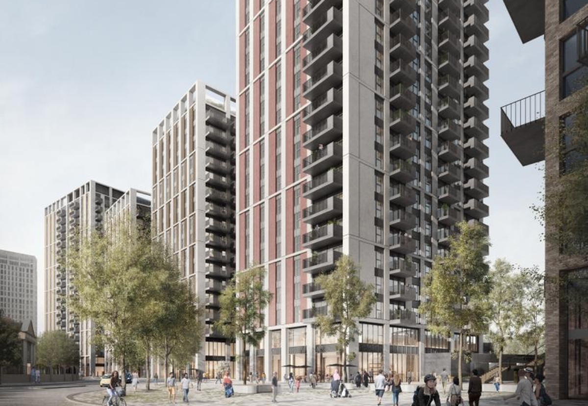 Grainger will now build three of the four Merrick Place towers in Southall