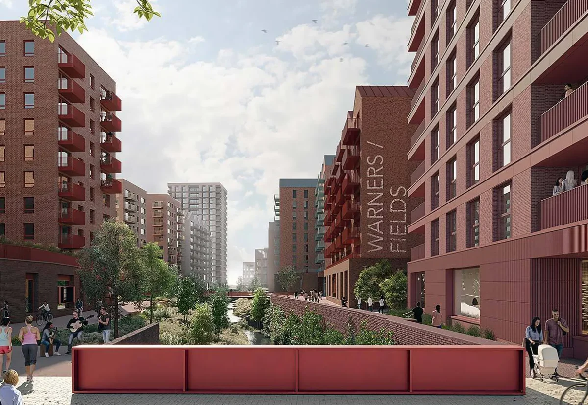 Dandara Living's scheme will create a new neighbourhood around a renaturalised River Rea