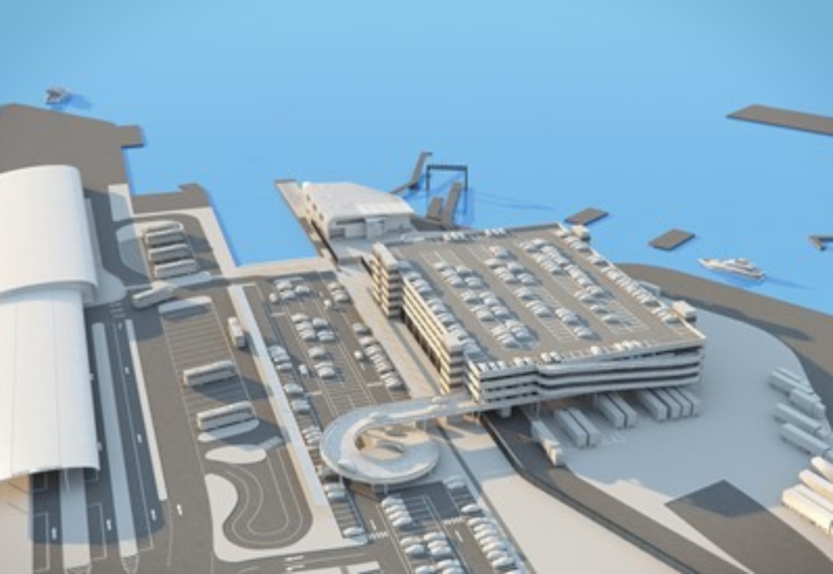 £35m terminal will be built at the Trafalgar Dock 