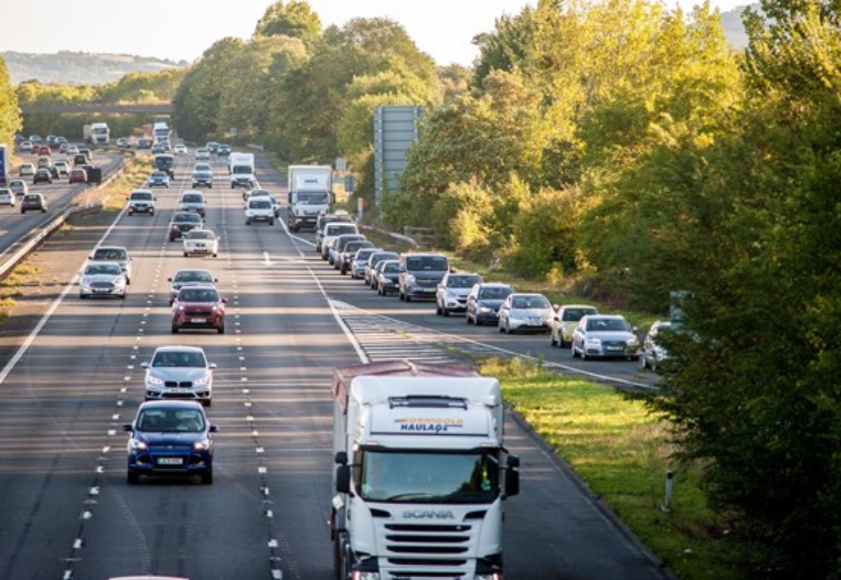 Currently M5 Junction 10, near Uckington to the west of Cheltenham, only has slip roads to and from the north