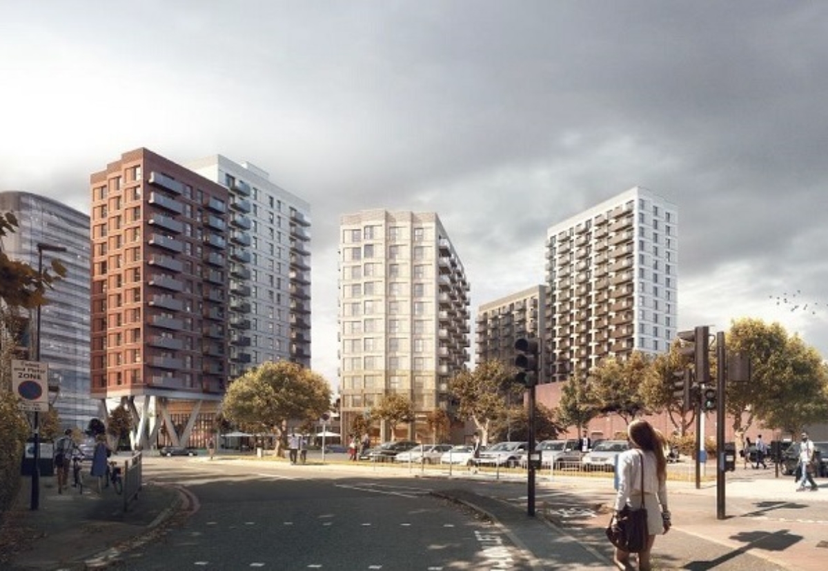 Housing association L&Q's refused Citroen garage site scheme in Brentford