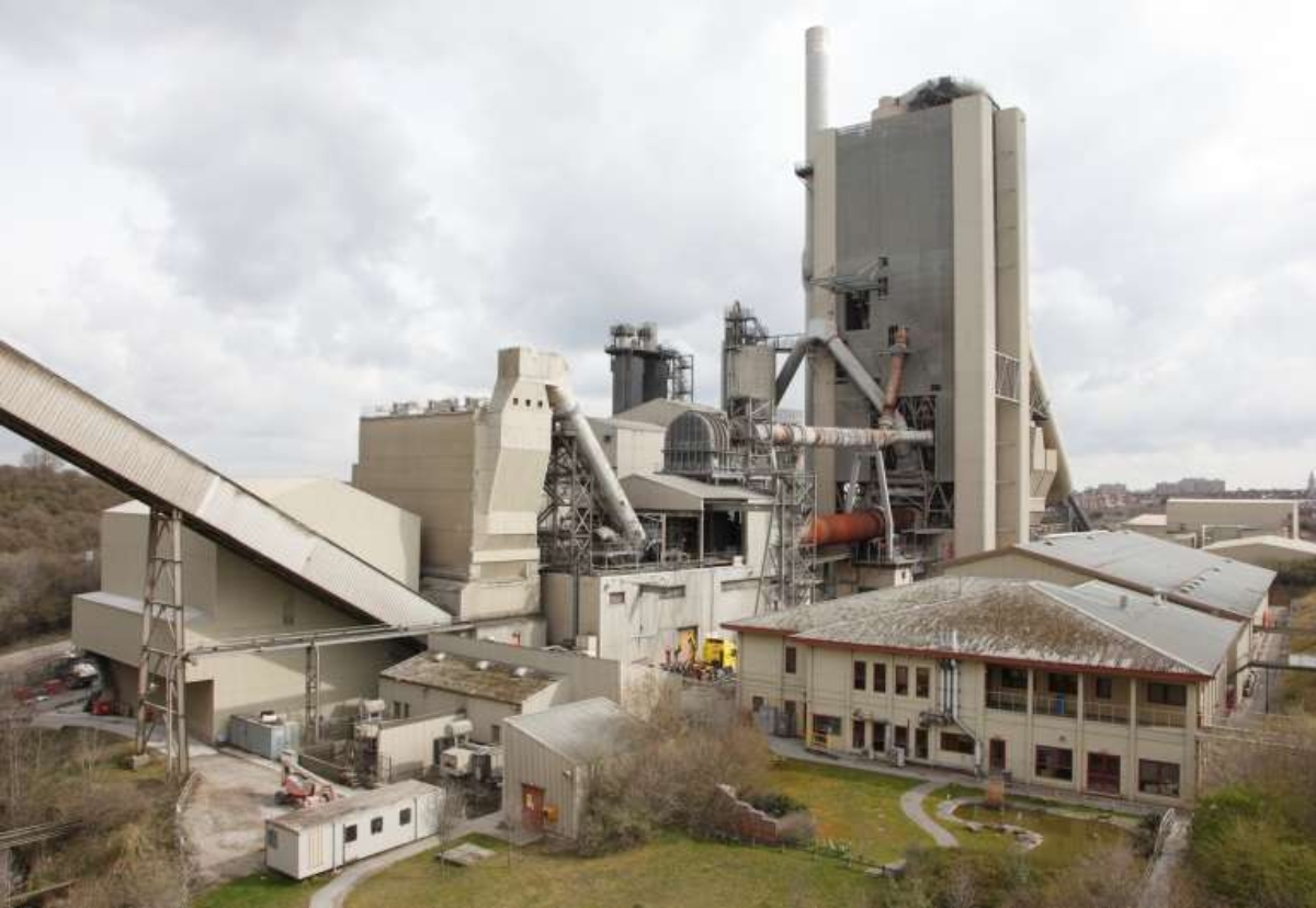 CEMEX has invested £18m in a new system to replace fossil fuels at Rugby cement plant