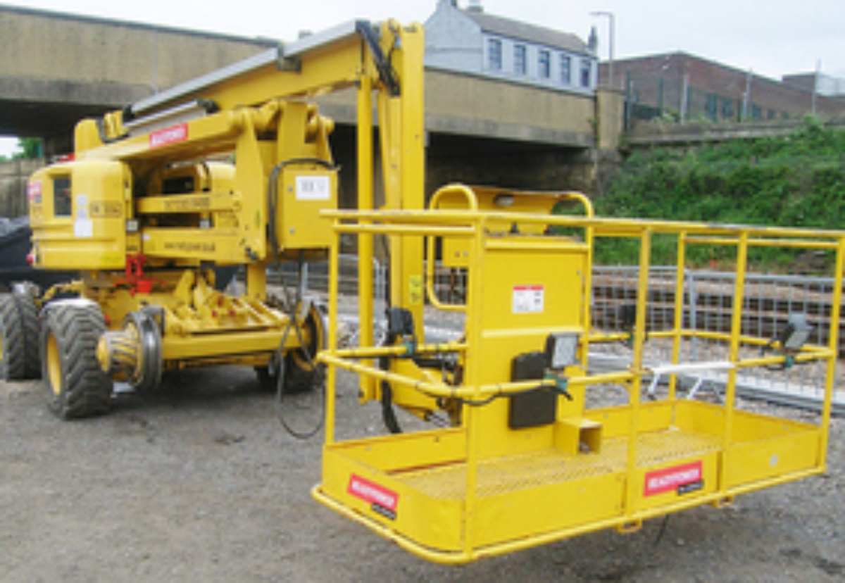 The mobile elevating working platform involved in the incident 