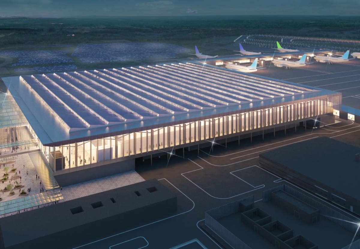 Proposed new terminal building
