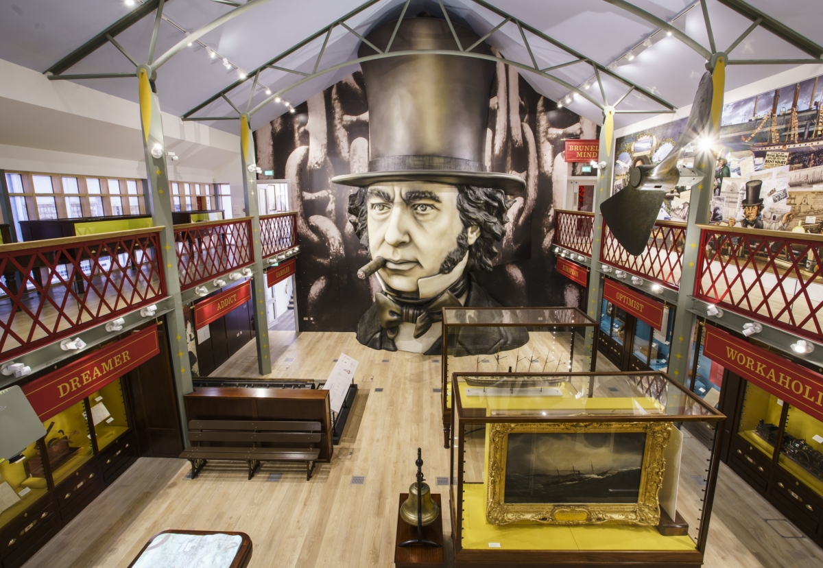 The newly opened Being Brunel national museum built by Beard, is next to the SS Great Britain in Bristol’s historic docks.