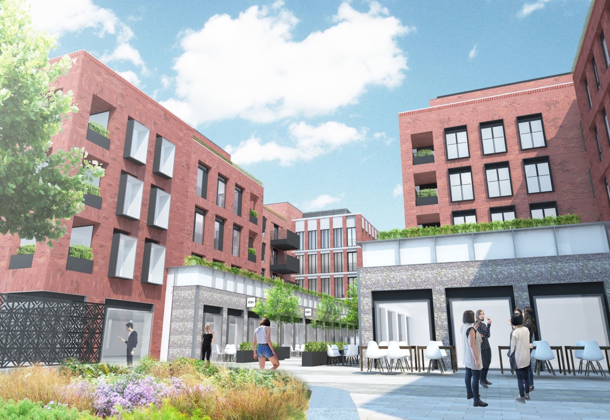 Scheme will be built on the site of the old police station at  Victroia Road