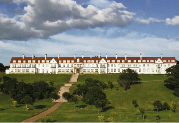 Trump owns the famous Turnberry links