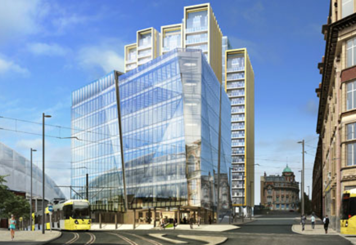 Apartment plan for former Exchange Station site in Manchester