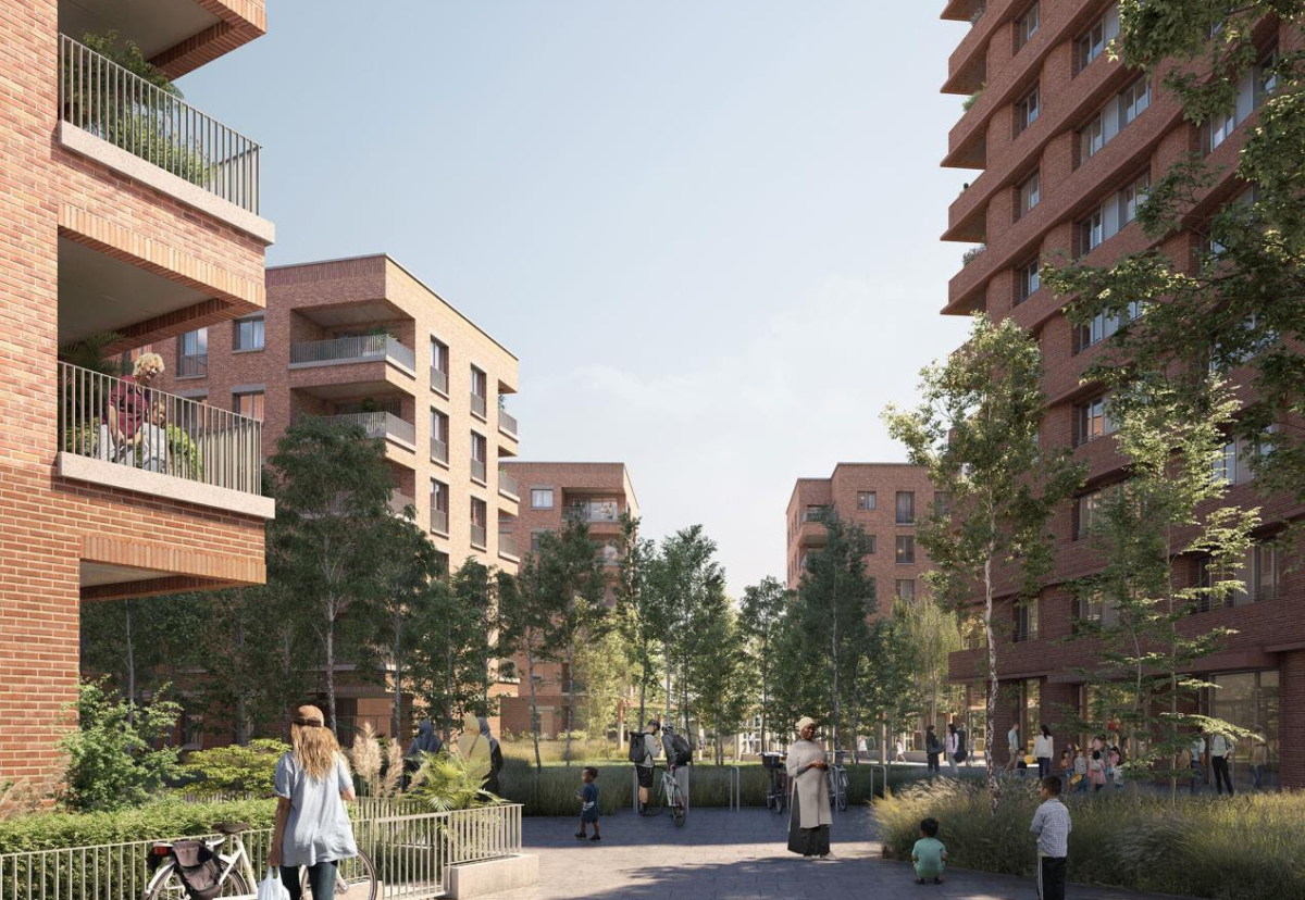 Planned Ledbury estate redevelopment in Peckham