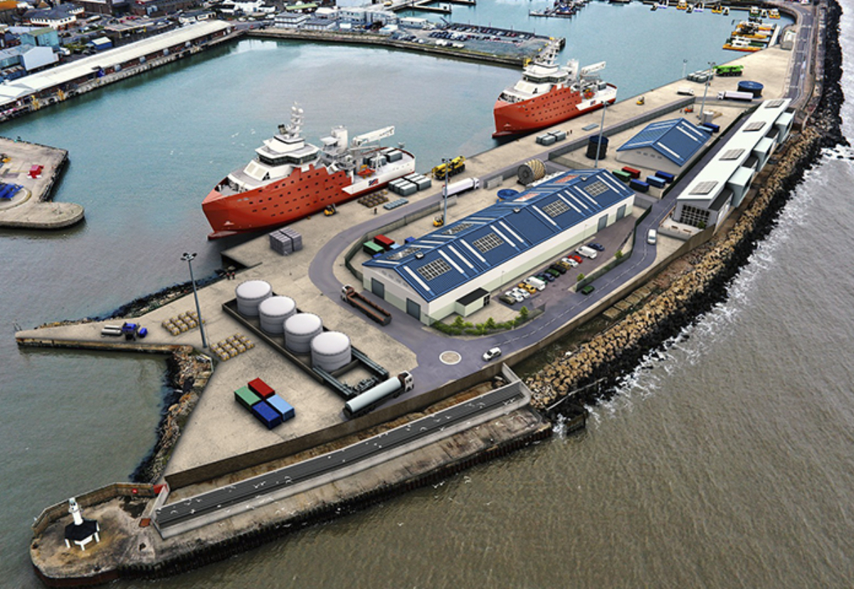 Plan for Lowestoft Eastern Energy Facility