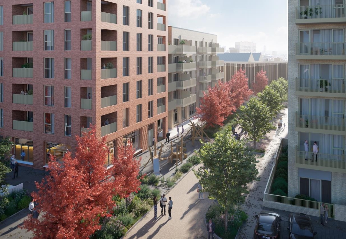 Green Man Lane estate final phase