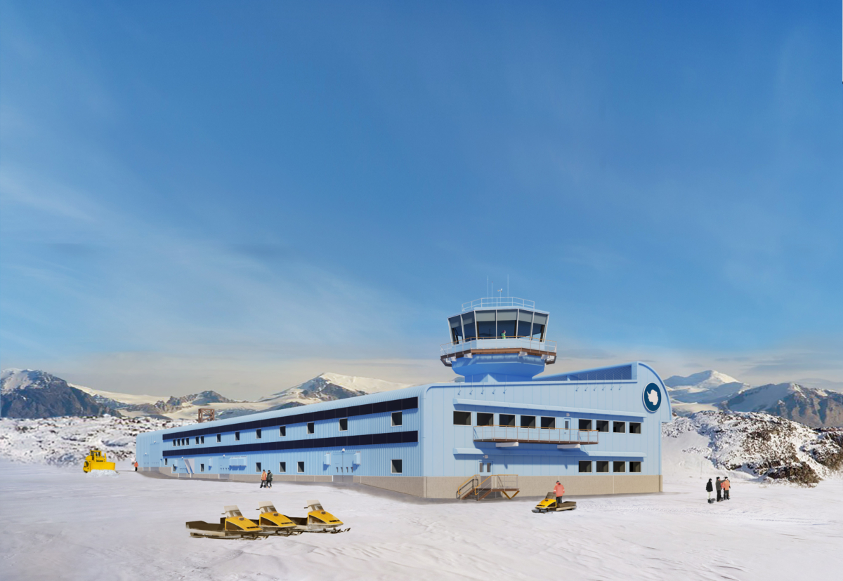 New Rothera research station was complete this month